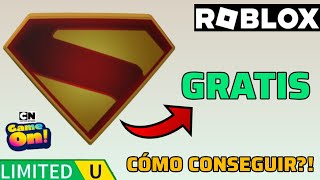CONSIGUE ESCUDO DE SUPERMAN GRATIS EN ROBLOX! LIMITED 3360 COPIAS Cartoon Network