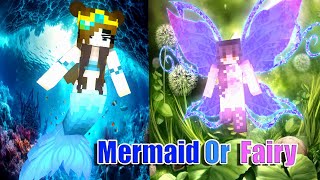 Powerful Mermaids and Fairies Helping Moment #minecraft #animation