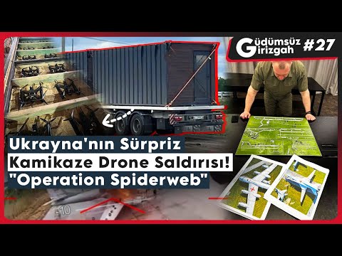 Ukrayna'nın Sürpriz Kamikaze Drone Saldırısı! Rusya'nın Pearl Harbor'ı Mı? | Güdümsüz Girizgah 27