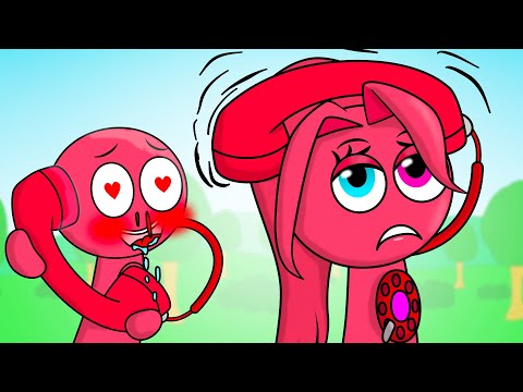 TELE Calls Cute TELE-GIRL (sprunki animation)