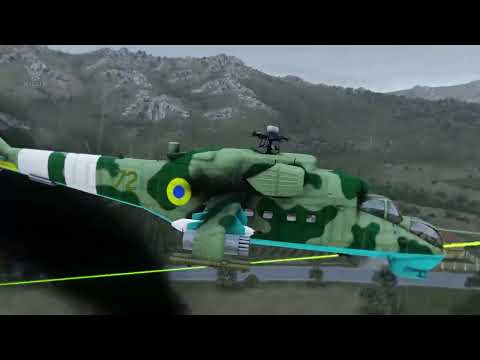 Very dangerous !!! Mil Mi-24 bombarded Tanks and Anti-Aircraft | ArmA 3 Military Simulation