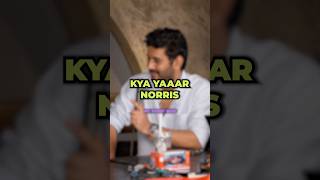 Sorry, not sorry #f1 #f1india #landonorris