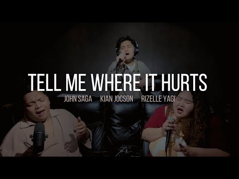 Tell Me Where It Hurts - MYMP (John Saga, Kian Jocson, and Rizelle Yagi Cover)