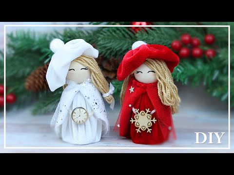 ЛЕГКО и ПРОСТО! Милая КУКОЛКА из ткани / Fabric doll easy making / DIY NataliDoma