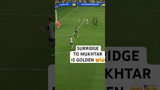 Surridge to Mukhtar!😱