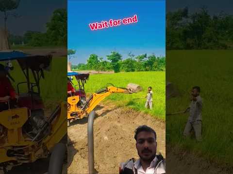 tractor se mitti nikalte samay vivaad ho gya #automobile #vahicles #farmmachinery #tructer #farming