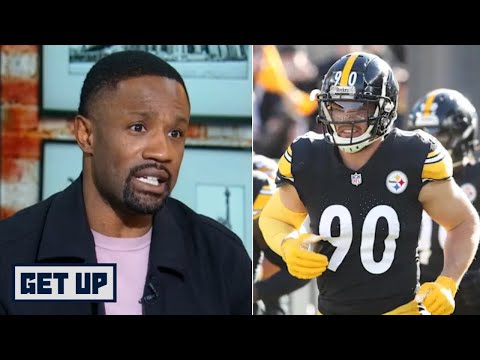 GET UP | "T.J. Watt & George Pickers will bulldoze Ravens defense!" - Foxworth on Steelers vs Ravens