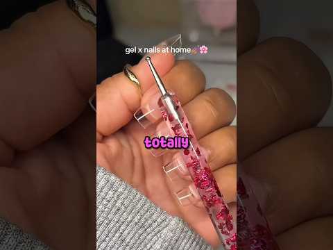 Gel x Nails at Home 😌