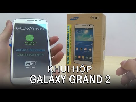 (VIETNAMESE) Hoanghamobile Trên tay điện thoại Samsung Galaxy Grand 2 G7102