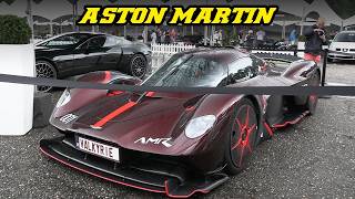 Aston Martin display Zolder 2025 | Valkyrie, Victor, Vaillant, GT12, DBR22, Valour Vaquish