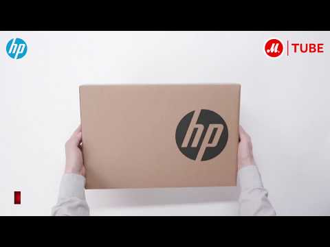 (ENGLISH) Распаковка ноутбука HP Pavilion 14-bk027ur 3LG74EA