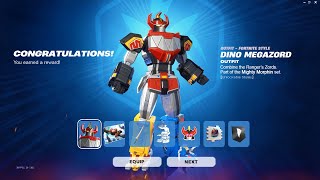 How to Unlock MEGAZORD SKIN in Fortnite Season 4! (EASY)