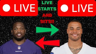 WEEK 8 STARTS AND SITS!! TRADE TALKS!