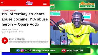 🚨 Ghana’s FUTURE LEADERS Are On DRUGS But Our LEADERS Don’t Care😢
