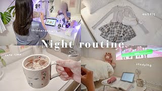 高校生の放課後ナイトルーティン🌙帰国した先輩と一年ぶりに会える前日のよる😌