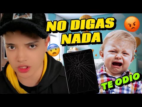 ROMPÍ EL IPAD DE MI PRIMO Y TUVE QUE HACER ESTO… 📱😨