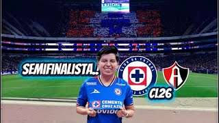 Cruz azul vs Atlas 4tos de final Cl26 | Somos semifinalistas 