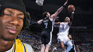 this going to 7.. Reacting to San Antonio Spurs vs Oklahoma City Thunder Full Game 5 Highlights!