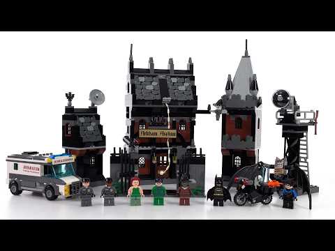 LEGO Batman Arkham Asylum from 2006 reviewed! First of its kind, old set 7785