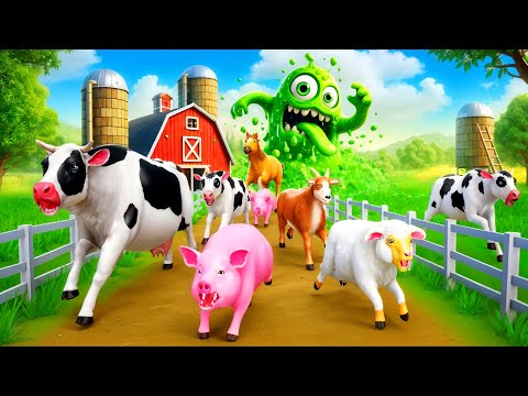 Monster Tiny Cow Takes Over The Farm | Epic Rescue Adventure