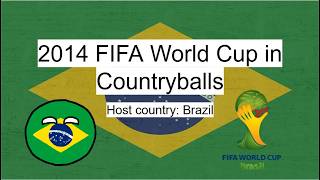 FIFA World Cup 2014 Brazil in Countryballs 🇧🇷