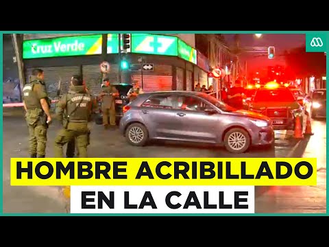 Hombre muere acribillado en plena vía pública: Transeúnte fue herido por bala loca