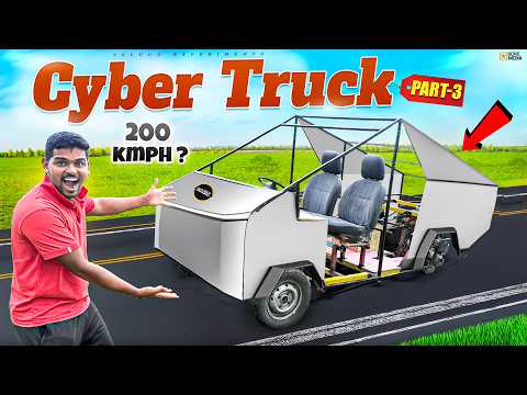 Making Tesla Cyber Truck At Home [ PART-3 ] - Only One in INDIA 🔥🔥 Telugu Experiments