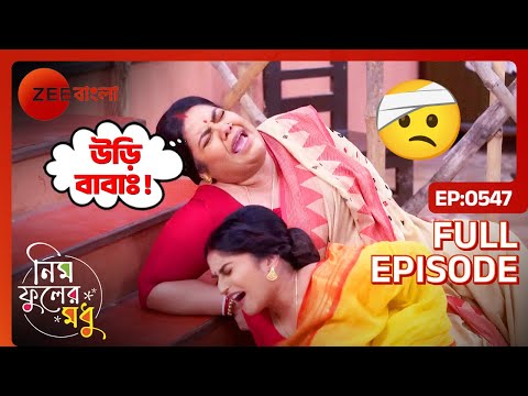 🤕🫨সুইটি ও কৃষ্ণা উঠোনে আছড়ে পড়লো!! | Neem Phooler Madhu | Full Ep 547 | Zee Bangla