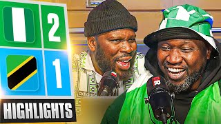Nigeria Start AFCON With A Win! | Nigeria 2-1 Tanzania HIGHLIGHTS