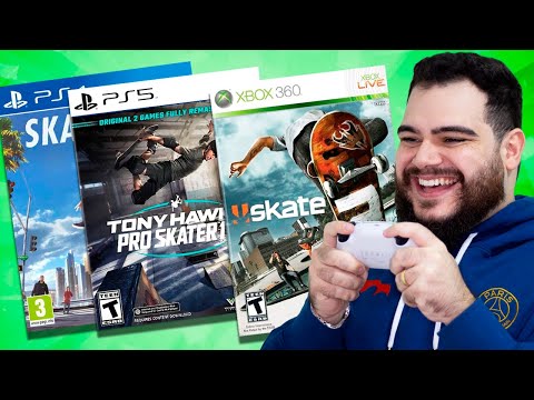 Joguei os MELHORES GAMES DE SKATE da HISTÓRIA!