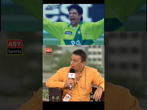 Sunil Gavaskar about Wasim Akram ❤️