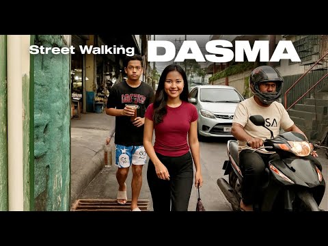 Leisure Stroll through Dasma Bayan Cavite Philippines [4K HDR]