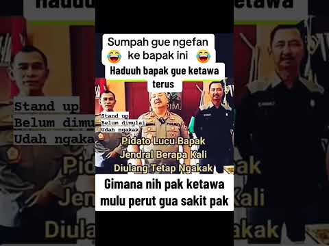 Baru bapak polisi ini yg bikin saya ketawa 😆