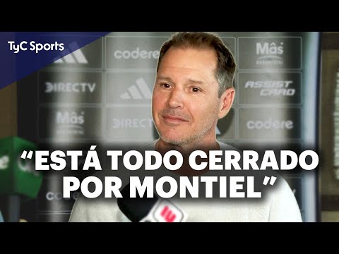 BRITO habló del MERCADO de PASES de RIVER, las NEGOCIACIONES por DRIUSSI, CONFIRMÓ a MONTIEL y más 💣