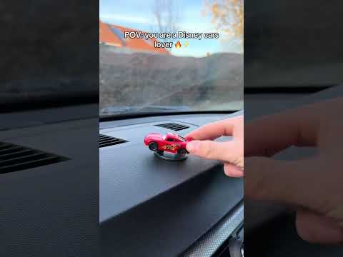 Driving with McQueen 😎🔥 link in bio👀 #disneycars#caraccessories #lightningmcqueen #mcqueen #cars