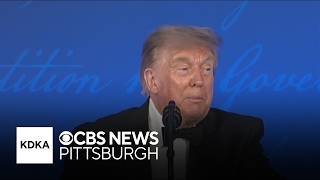 YouTube video thumbnail: Trump Speaks at his First White House Correspondents' Dinner, in Redo After April Attack