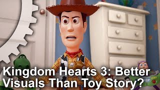 Digital Foundry compares Kingdom Hearts 3\'s visuals to Pixar\'s Toy Story