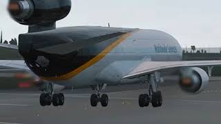 UPS Airlines flight 2976 - Crash animation 