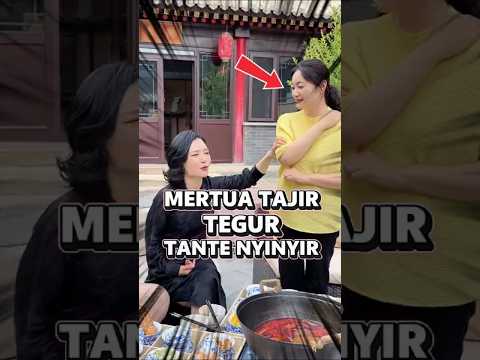 SADIS, Tante Nyinyir Auto Ditegur Mertua Tajir! 😯#ceritainspiratif