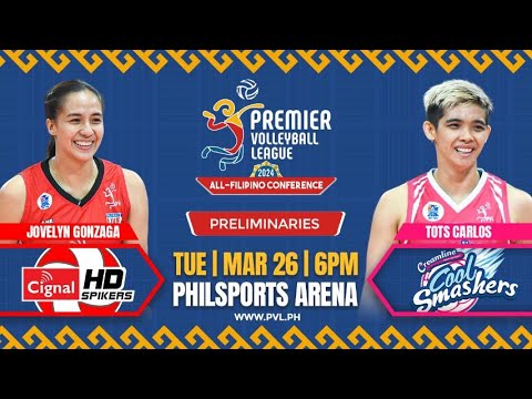 CIGNAL vs. CREAMLINE - Full Match | Preliminaries | 2024 PVL All-Filipino Conference