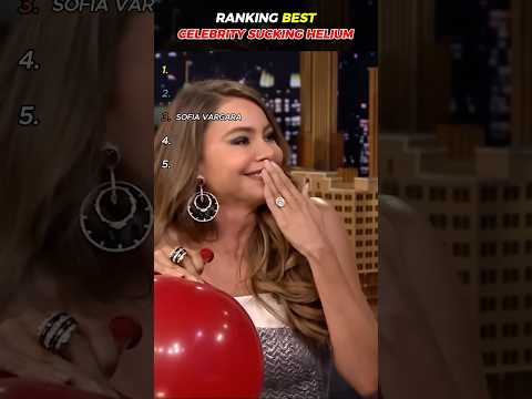 Ranking Funniest Celebrity Sucking Helium on “The Jimmy Fallon Show” 😂