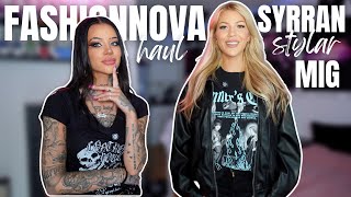 JOHANNA STYLAR MIG MED KLÄDER FRÅN FASHIONNOVA