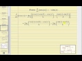 Understanding the Derivative of Cosine Function
