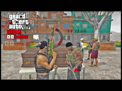 GTA V VIDA DO CRIME_TERCEIRO COMANDO INVADE VELÓRIO E OS MORADORES FICAM NO MEIO DO TIROTEIO