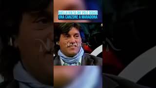 Quella volta che Pelè dedicò una canzone a Maradona