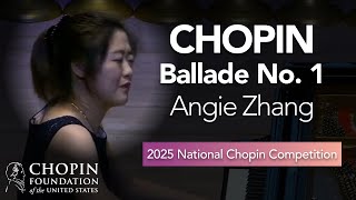 ANGIE ZHANG – Ballade No. 1 in G minor, Op. 23 (11th National Chopin Competition, preliminaries)