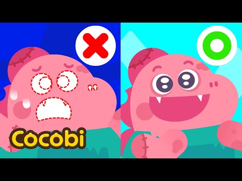 Find Mommy Zombie’s Face!😱 Song for Kids | Cocobi