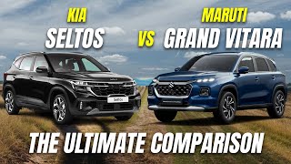 Kia Seltos vs Maruti Nexa Grand Vitara Sub Rs. 17 Lakh Battle | Which Car Is More Value For Money?