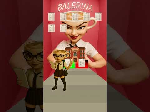 School Time for Balerina #shorts