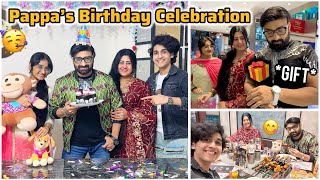 Pappa's Birthday Vlog🎂Surprise Gift😱🎁Dinner Party🥳#zidaanshahidaly #birthdaycelebration #familyvlog